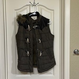 Brown vest